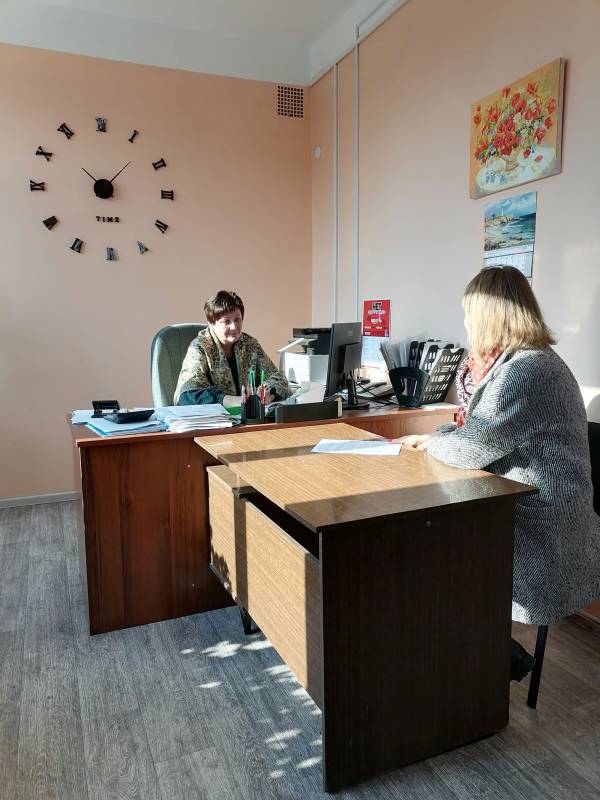 Встреча сотрудников администрации с потенциальным получателем гранта