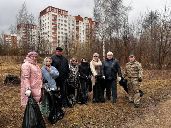 Субботник в Вязьме