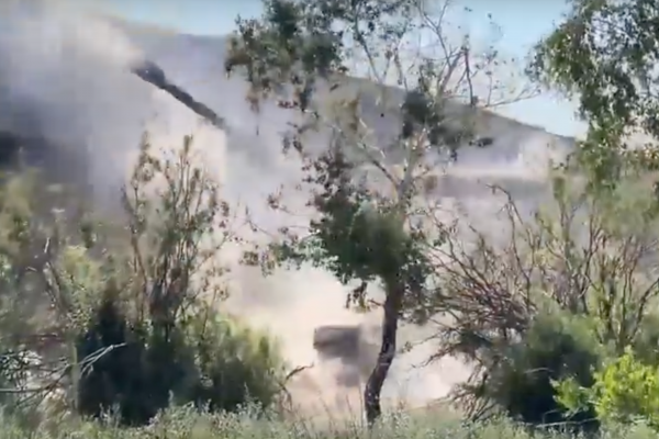 Российские артиллеристы поддержали действия мотострелков на Авдеевском направлении