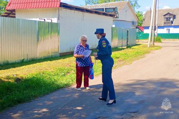 МЧС продолжает профилактические рейды на территории Смоленской области