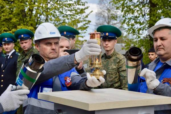 Установка Вечного огня в Смоленской области