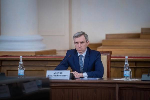 Василий Анохин поблагодарил Марата Хуснуллина за поддержку инициатив Смоленской области