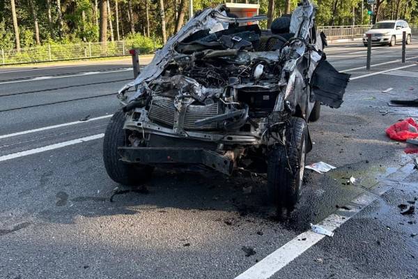 Авария на трассе М-1: погиб водитель Toyota, пострадал водитель Газели
