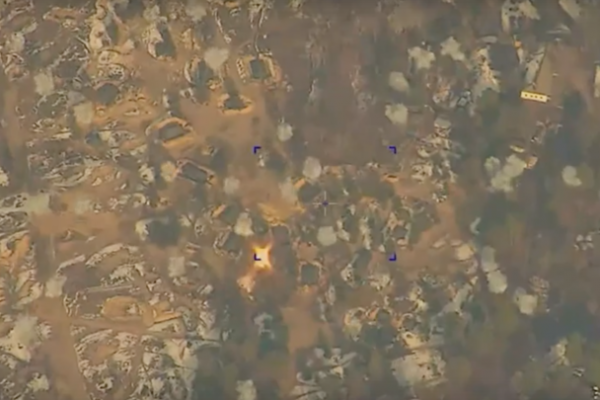 Атака на военный полигон Новомосковский с использованием комплекса  Атака на военный полигон Новомосковский с использованием комплекса