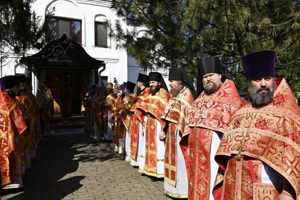 Престольные торжества в Свято-Троицком Герасимо-Болдинском монастыре