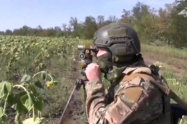 Минобороны России — о боевой работе артиллерии в зоне СВО