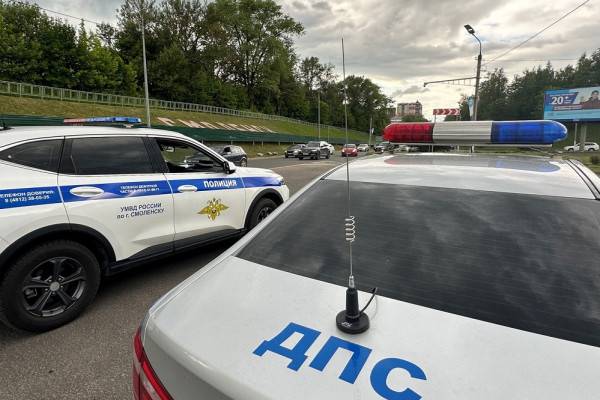 ГИБДД проводит рейды против пьянства за рулем в Смоленске