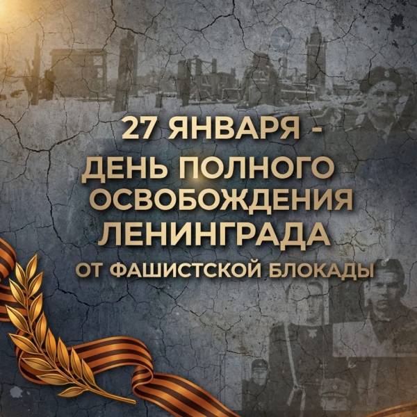 82 Года со Дня Полного Освобождения Ленинграда От Блокады