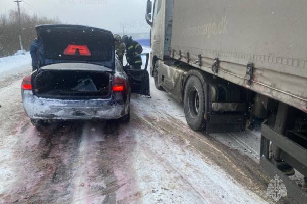 Утром в Гагарине случилась смертельная авария Утром в Гагарине случилась смертельная авария
