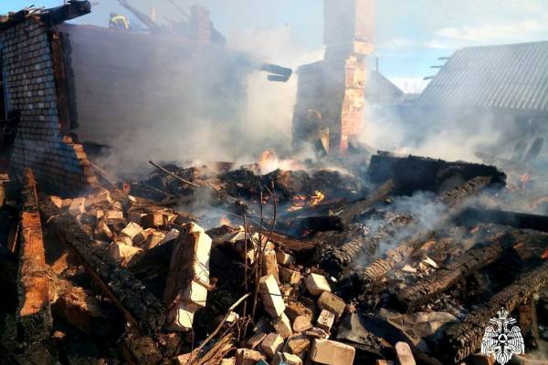 Пожар в Смоленской области: масштабные разрушения Пожар в Смоленской области: масштабные разрушения