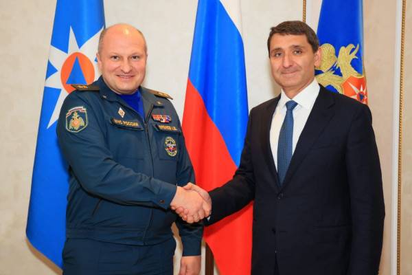 Куренков и Рюмин обсудили взаимодействие в области предотвращения ЧС в энергетике