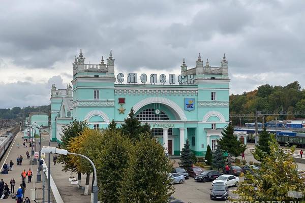 В Смоленске на привокзальной площади реорганизуют парковку и схемы движения