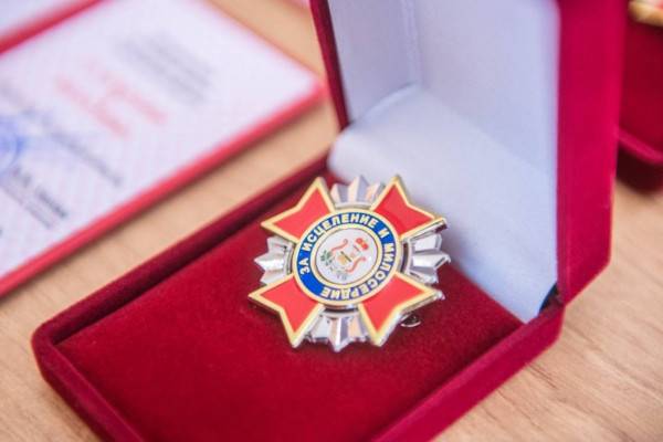 Вручение наград медикам в Смоленске