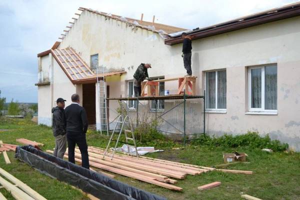 Ремонт Дома культуры в селе Днепровском