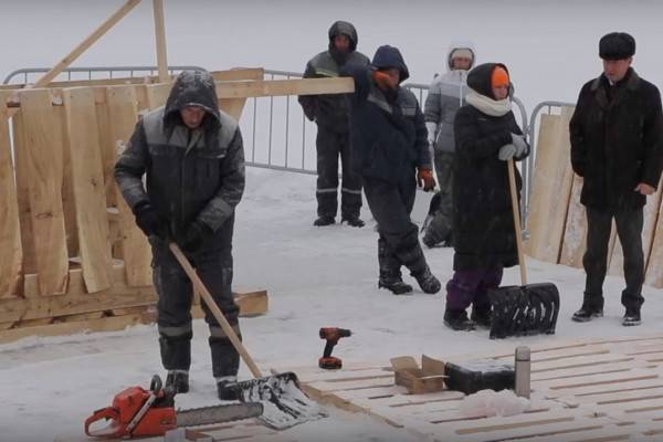 В Смоленске оборудовали три места для крещенских купаний