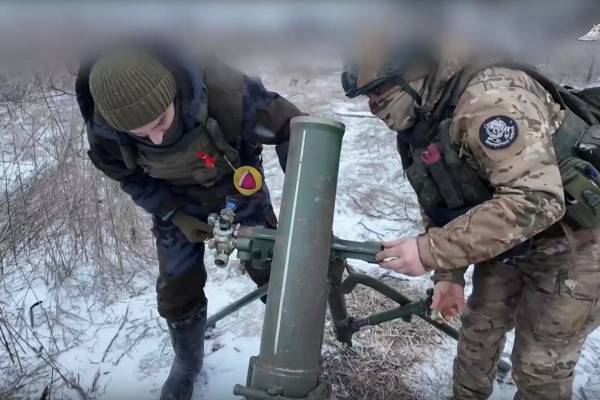 Минометные расчеты воздушно-десантных войск подавили огневые позиции и уничтожили пехоту противника в зоне СВО