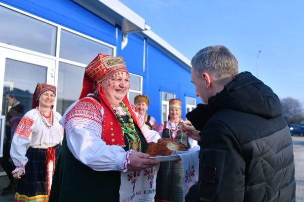 Василий Анохин принял участие в торжественном открытии нового современного ФОКа в Ельне