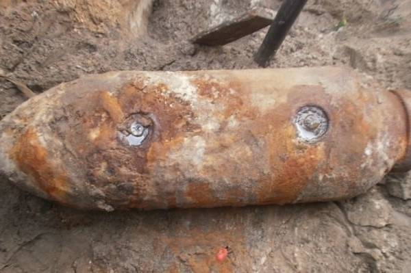 В Вяземском районе Смоленской области найдена авиабомба SD-50