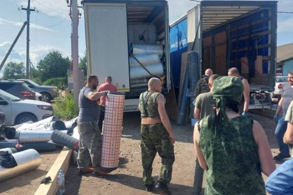 Поддержка фронтовиков смолянками