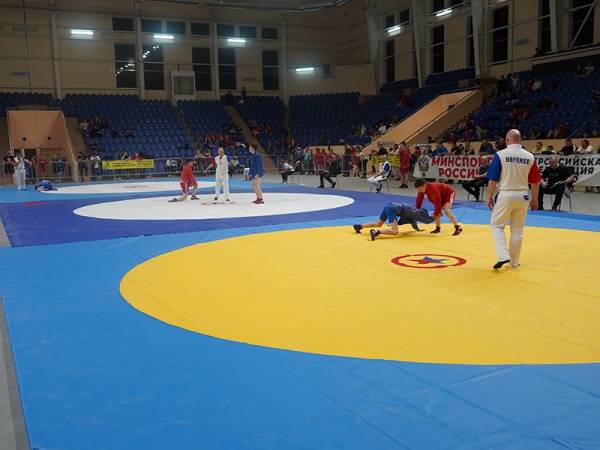 Открытие XVI Всероссийского турнира по самбо в Смоленске