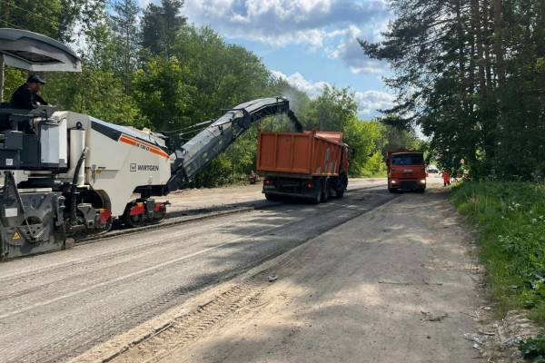В Смоленске идёт реконструкция улицы Валентины Гризодубовой