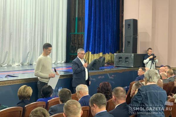 Александр Новиков — о ремонте придомовых территорий в Смоленске