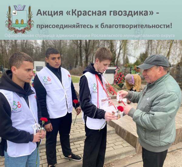 Акция «Красная гвоздика» стартовала