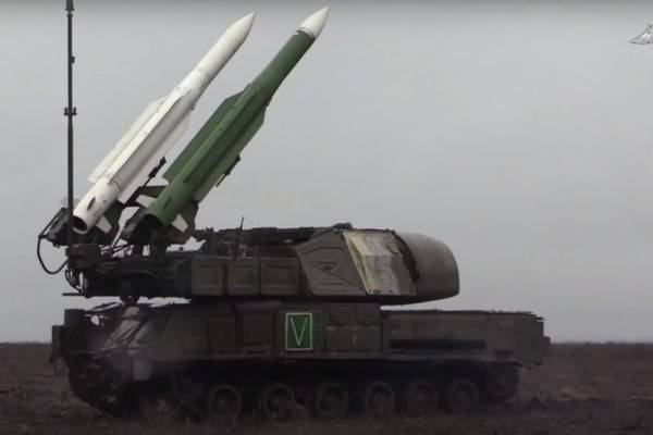 На счету расчета зенитно-ракетного комплекса «Бук-М1» свыше 30 уничтоженных целей