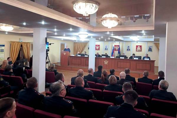 В УФСИН России по Смоленской области подвели итоги работы за 2023 год