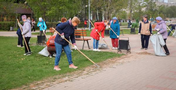 Общегородской экологический субботник в Десногорске Общегородской экологический субботник в Десногорске