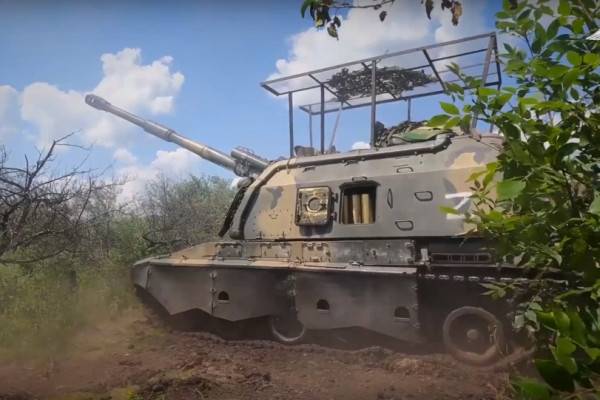 Артиллерийские подразделения Западного военного округа продолжают систематическое уничтожение националистов в зоне СВО