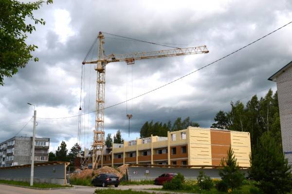 Новый дом в Починке для молодых специалистов