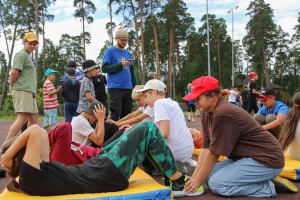 Отдых детей из пострадавшего района