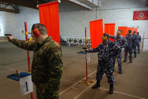 Ведомственные соревнования по стрельбе завершились победой ОСН  Ведомственные соревнования по стрельбе завершились победой ОСН