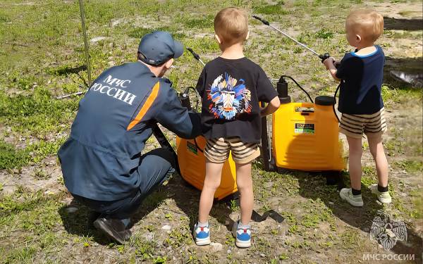 Детский праздник в Десногорске: безопасность и веселье вместе с пожарными и Красным Крестом