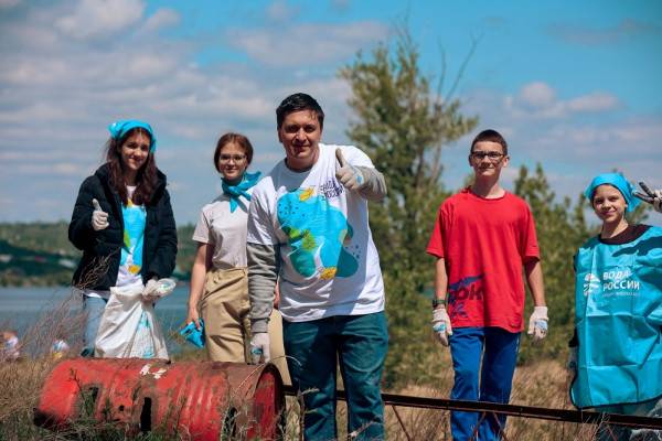 Международная акция по защите природы на Днепре