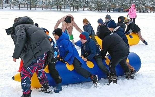 Спортивная эстафета, посвящённая Международному женскому дню