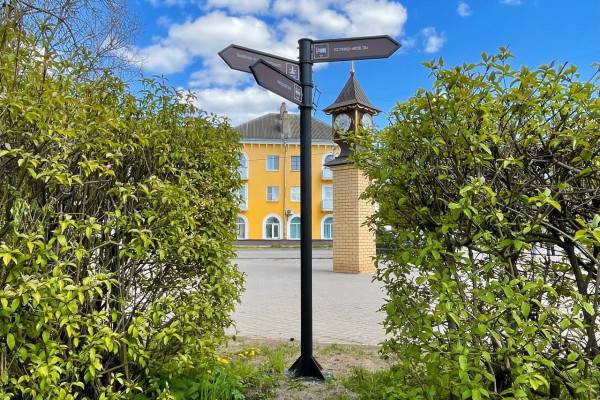 Новые информационные стенды и указатели в Вязьме Новые информационные стенды и указатели в Вязьме