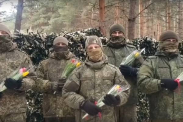 Поздравление женщин Смоленской области с 8 Марта от бойцов СВО