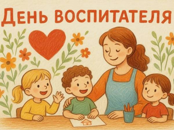 С праздником, дорогие воспитатели!