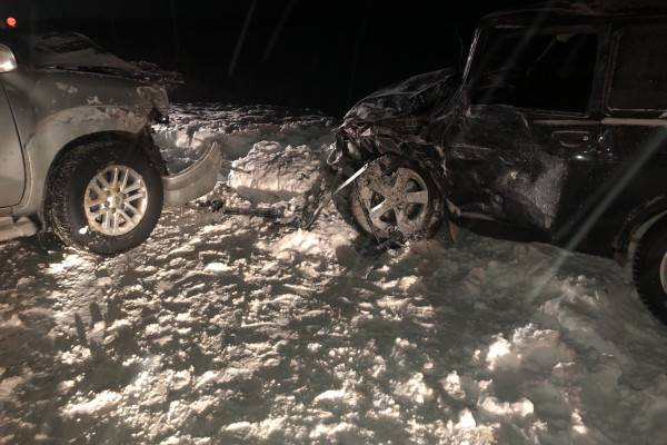 В Холм-Жирковском районе столкнулись Toyota и Lada