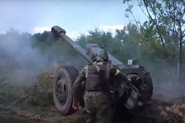 Командир орудия с позывным «Кутс» рассказал, какие цели поражают артиллеристы в ходе СВО