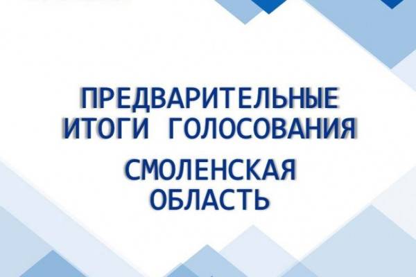 Более 86% смолян проголосовали за Владимира Путина в качестве президента