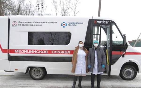 Жителям сельских районов Смоленской области доступна медицинская помощь