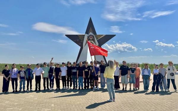 Патриотический квест «Пройдём дорогами Победы» на Кургане Славы