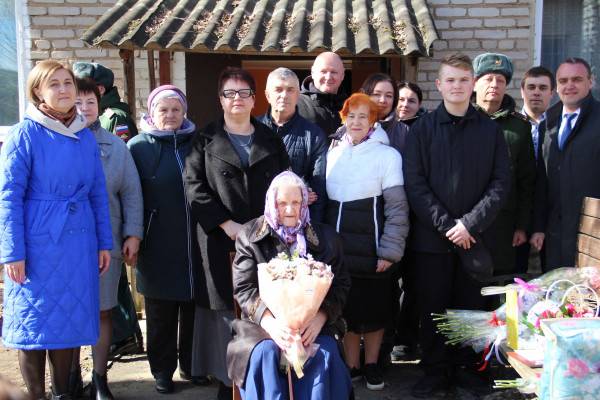 Ветеран Великой Отечественной войны отметила столетие