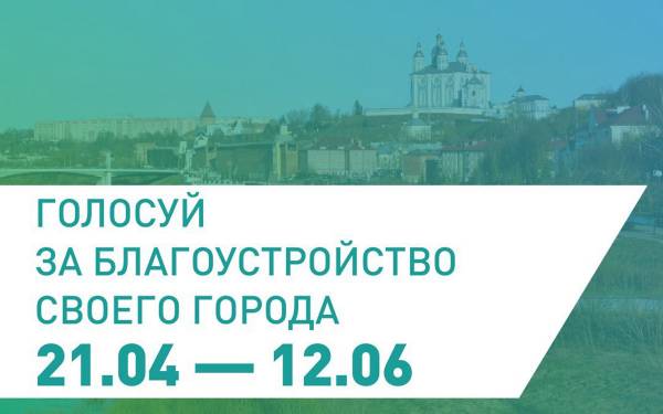 Интернет-голосование по благоустройству городских пространств
