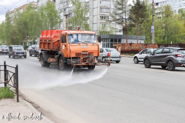 Жители Смоленска могут наблюдать за перемещением уборочной техники в режиме реального времени