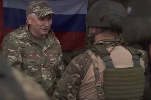 Военные, отличившиеся в ходе отражения очередных атак ВСУ на Ореховском направлении, получили награды