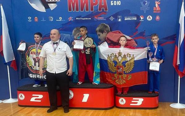 Бронзовые медали на Первенстве мира по универсальному бою